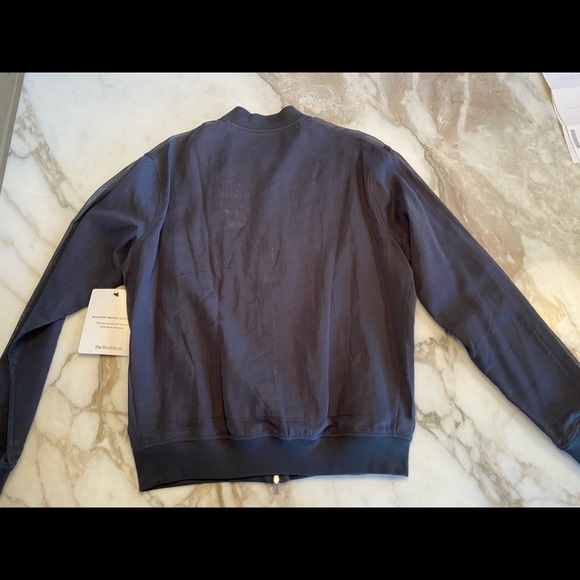 Hermès Lightweight Sheer Bomber Jacket - Size L